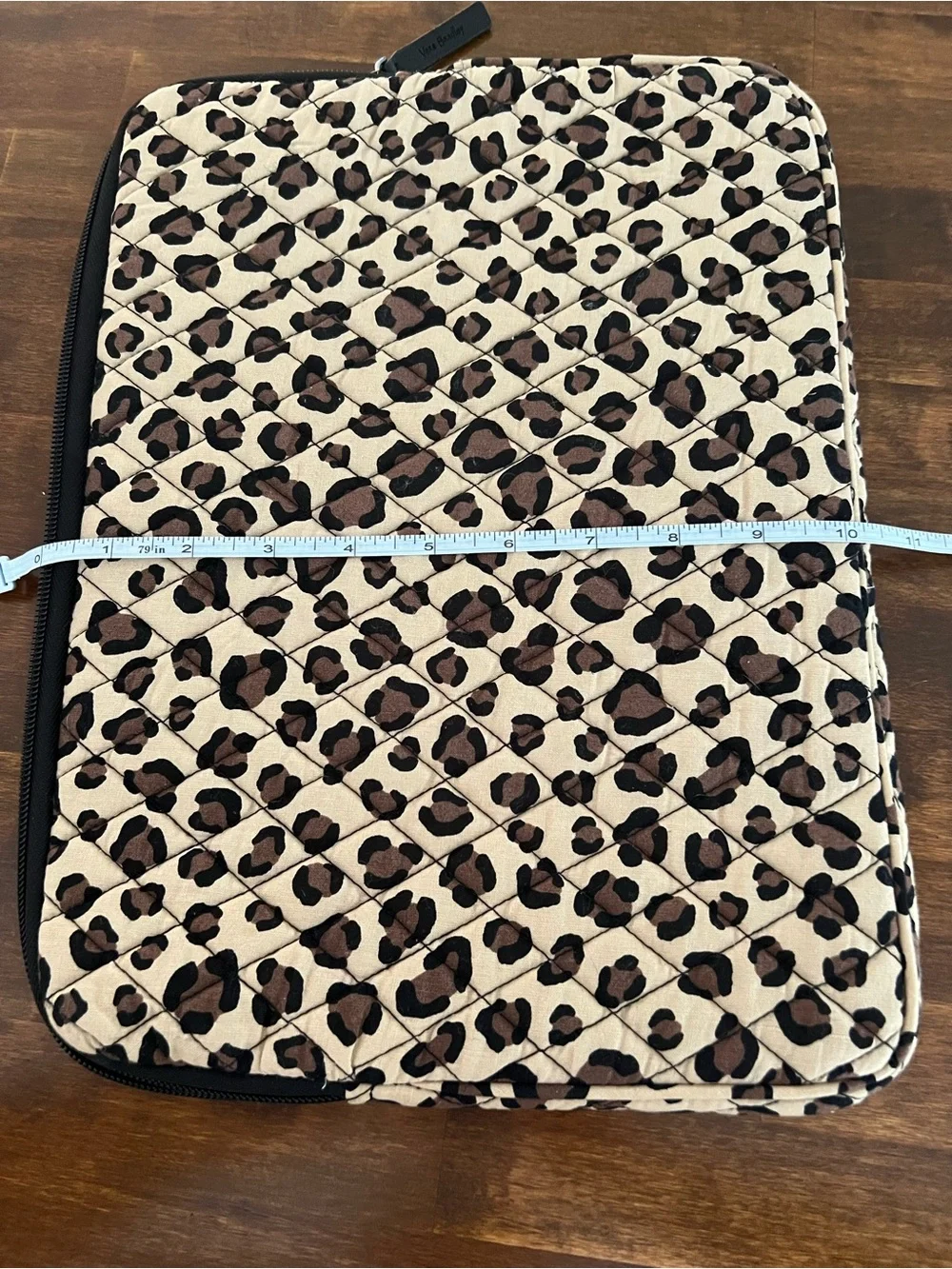 Vera Bradley Signature Laptop Sleeve in Leopard
